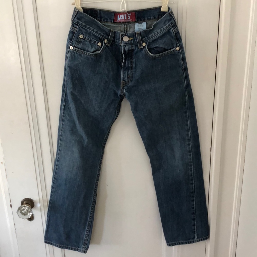 Levi’s Jeans Slim Straight Youth Size 14 Regular